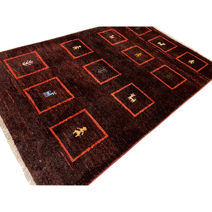 Alfombra Gabbeh 147x99 cm