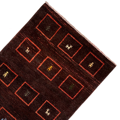 Alfombra Gabbeh 147x99 cm
