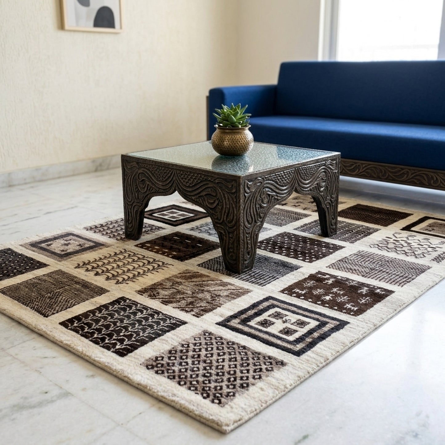 Alfombra Gabbeh 198x150 cm