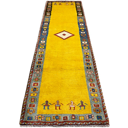 Gabbeh corredor 303x88 cm