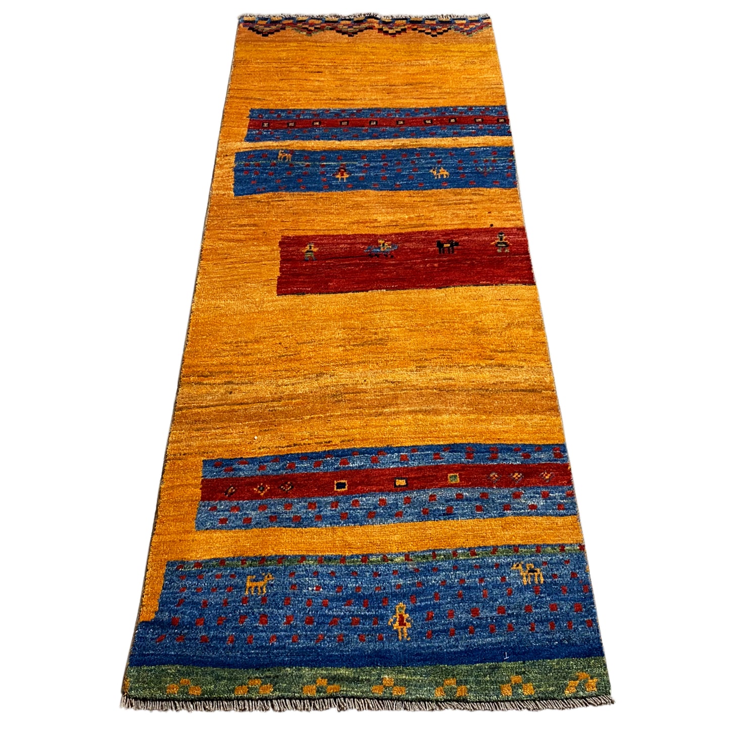 Alfombra Gabbeh 220x77 cm