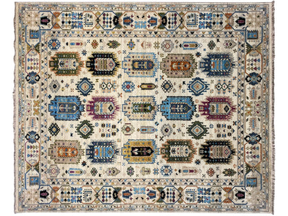 Indo Afghan Teppich - 309x242 cm