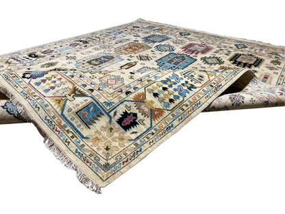 Indo Afghan Teppich - 309x242 cm