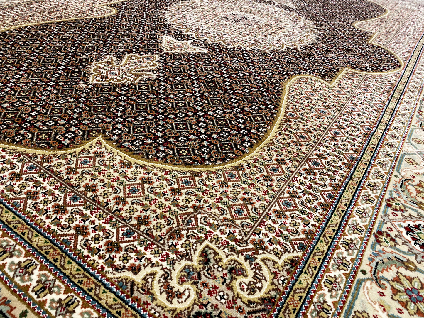 Alfombra Indo Tabriz - 298x198cm