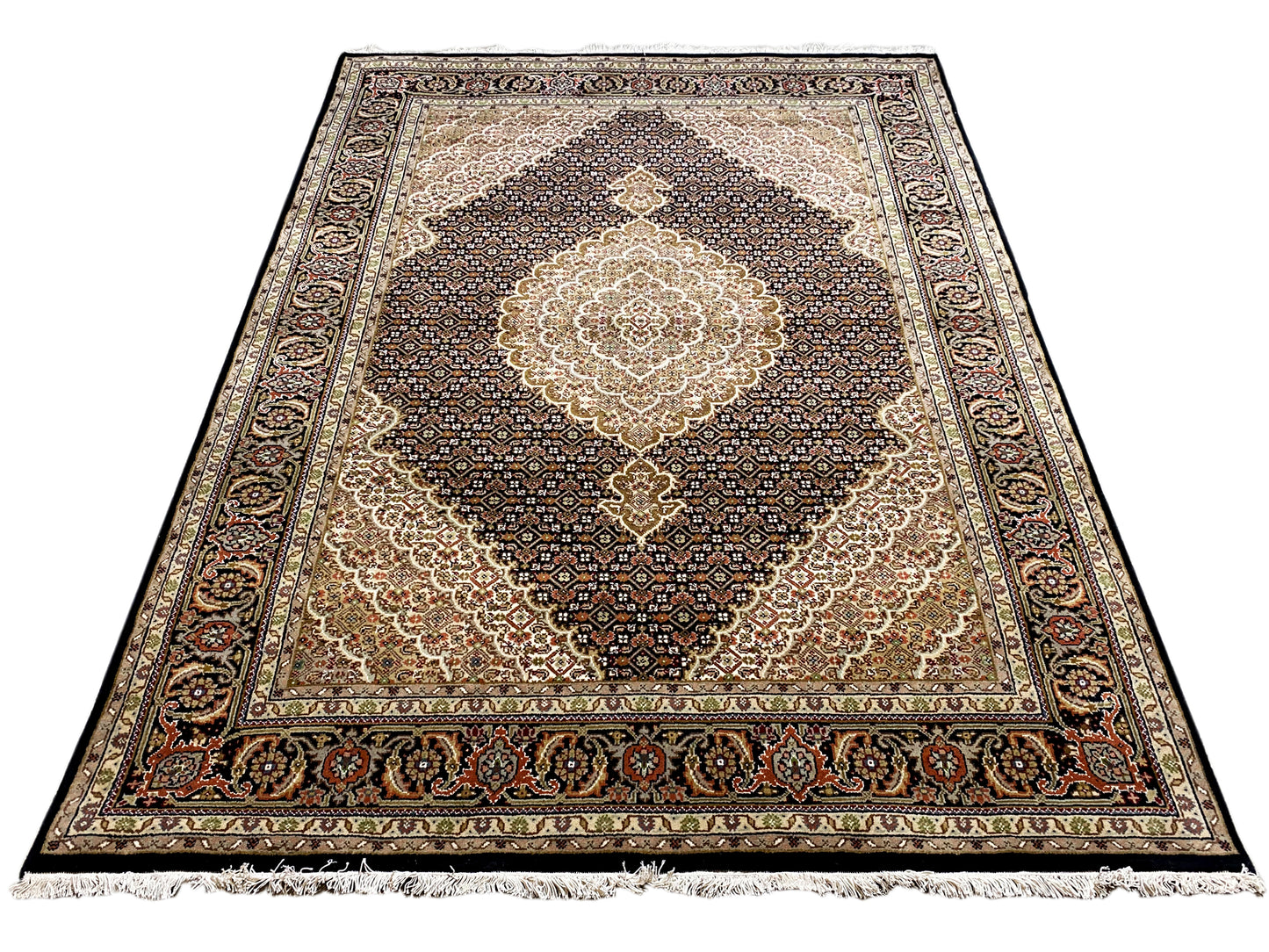 Alfombra Indo Tabriz - 238x171cm