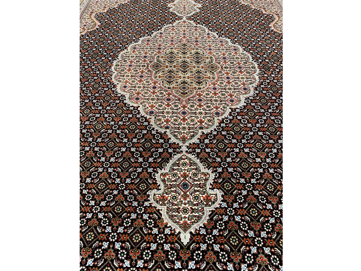 Alfombra Indo Täbriz - (241x175 cm)