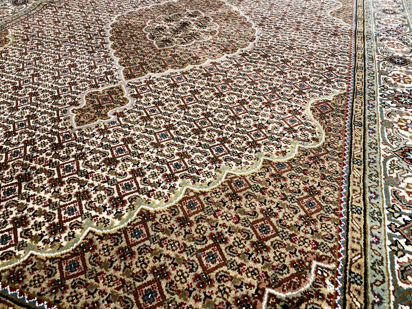 Alfombra Indo Täbriz - (245x170 cm)