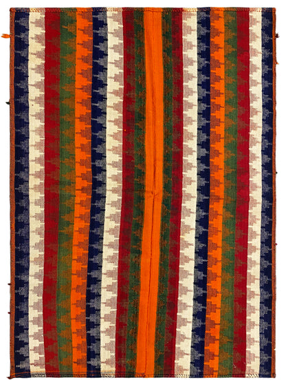 Schlafzimmer Jajim Teppich im farbintensiven Streifen-Design