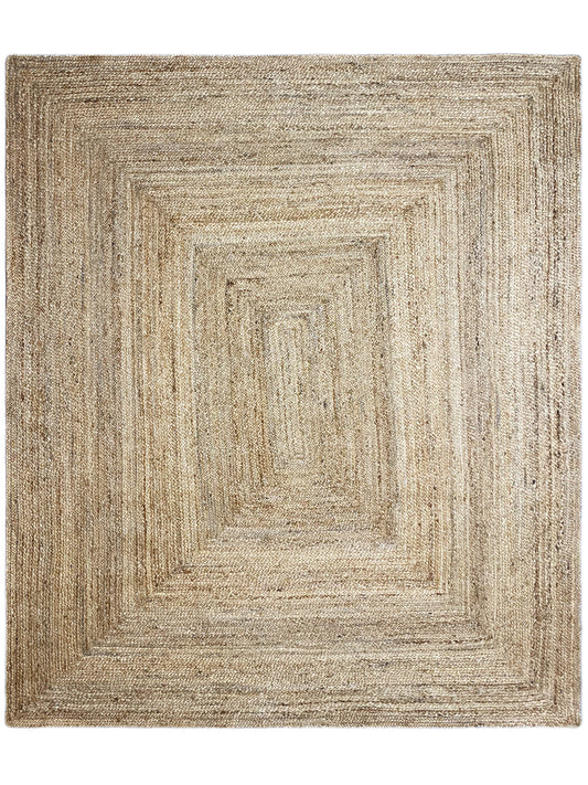 Alfombra de yute - Geométrica - 200x240 cm
