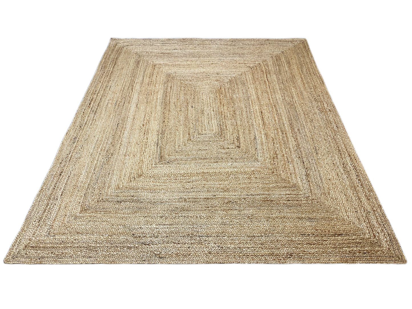 Alfombra de yute - Geométrica - 200x240 cm