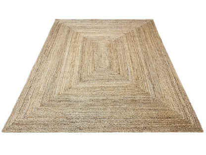 Alfombra de yute - Geométrica - 200x240 cm