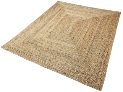Alfombra de yute - Geométrica - 200x240 cm