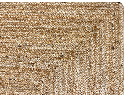 Alfombra de yute - Beige - 60x110 cm