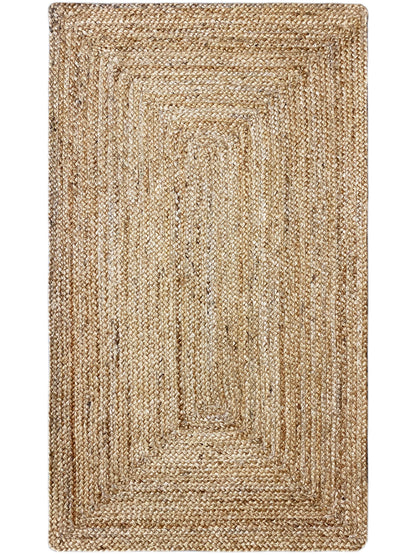 Alfombra de yute - Beige - 60x110 cm