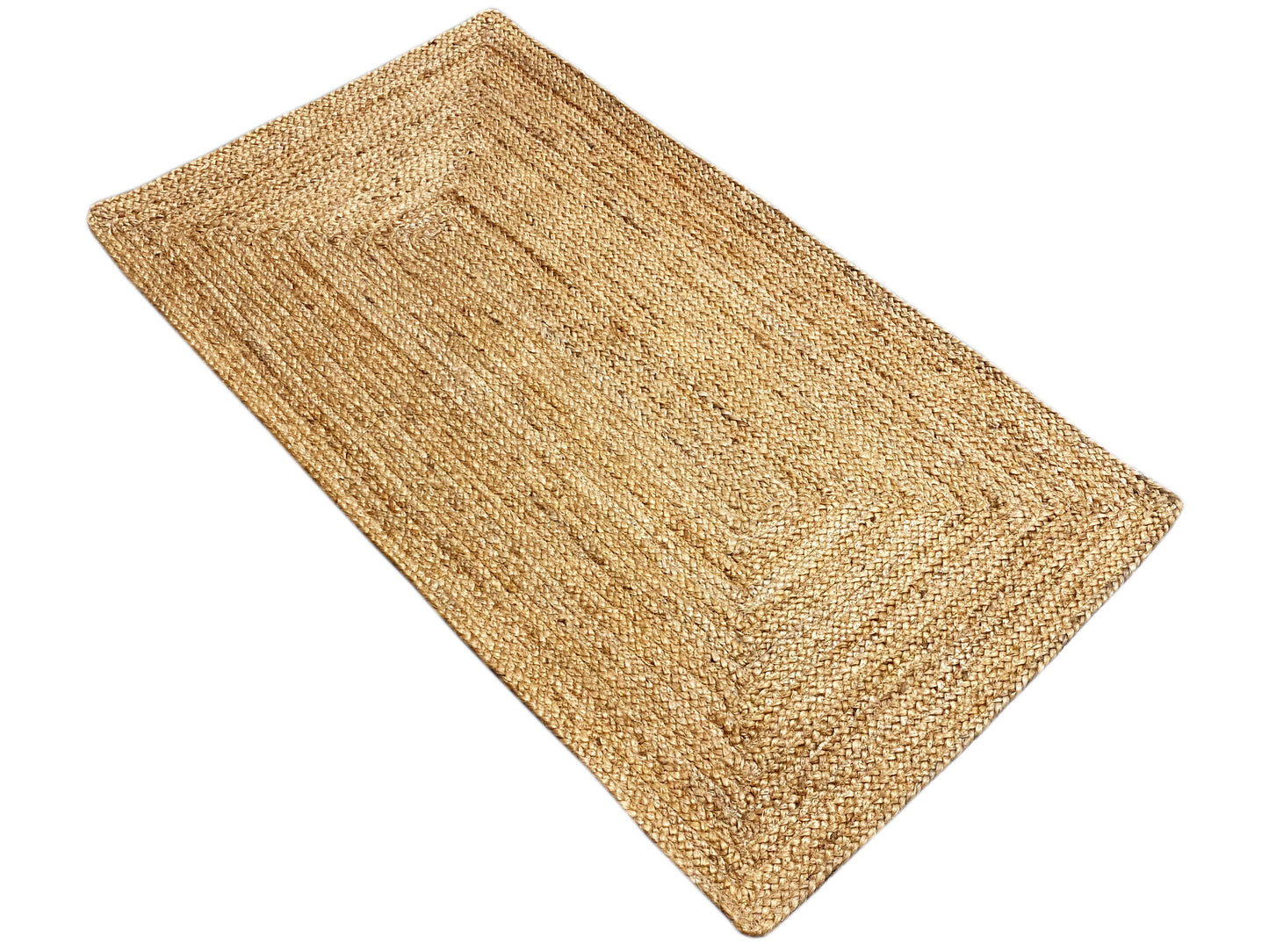 Alfombra de yute - Beige - 60x110 cm