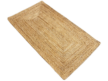 Alfombra de yute - Beige - 60x110 cm