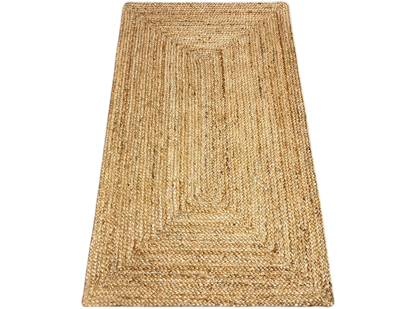 Alfombra de yute - Beige - 60x110 cm