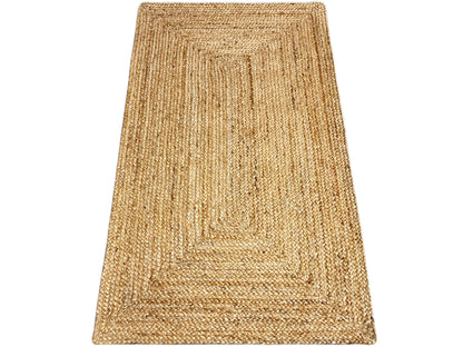 Alfombra de yute - Beige - 60x110 cm