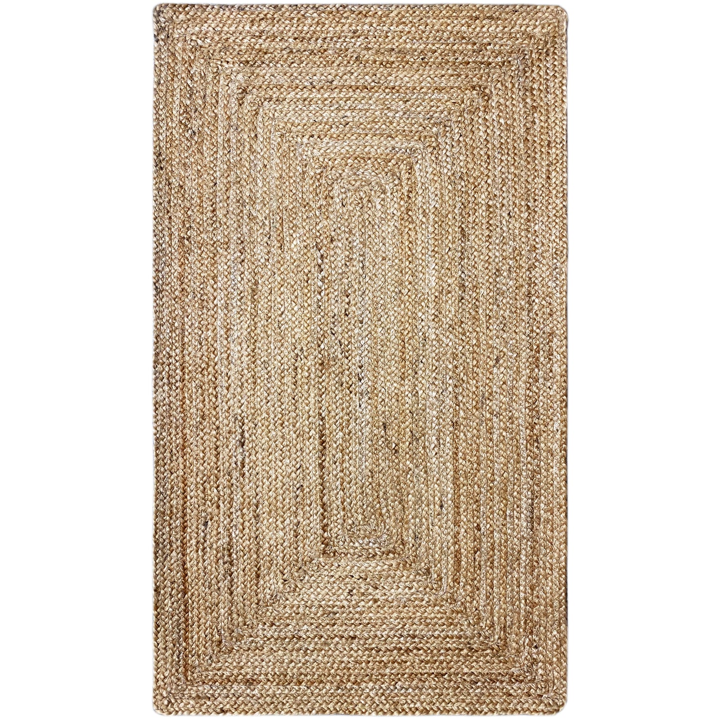 Alfombra de yute - Beige - 60x110 cm