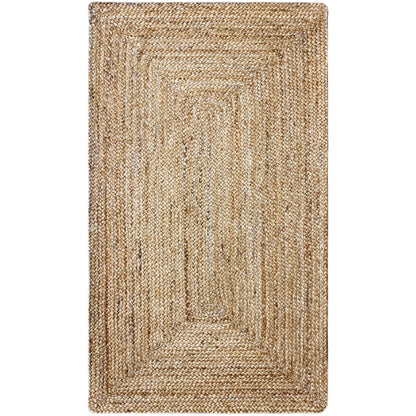 Alfombra de yute - Beige - 60x110 cm