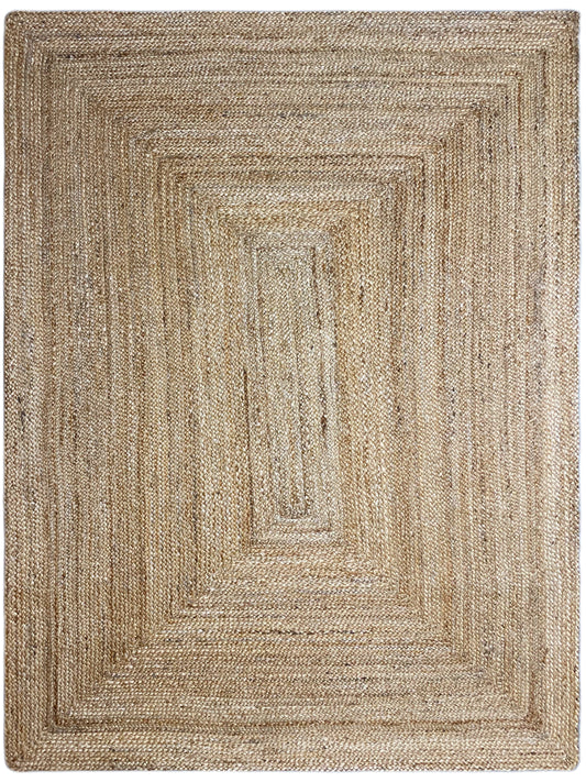 Alfombra de yute - Natural - 140x200 cm