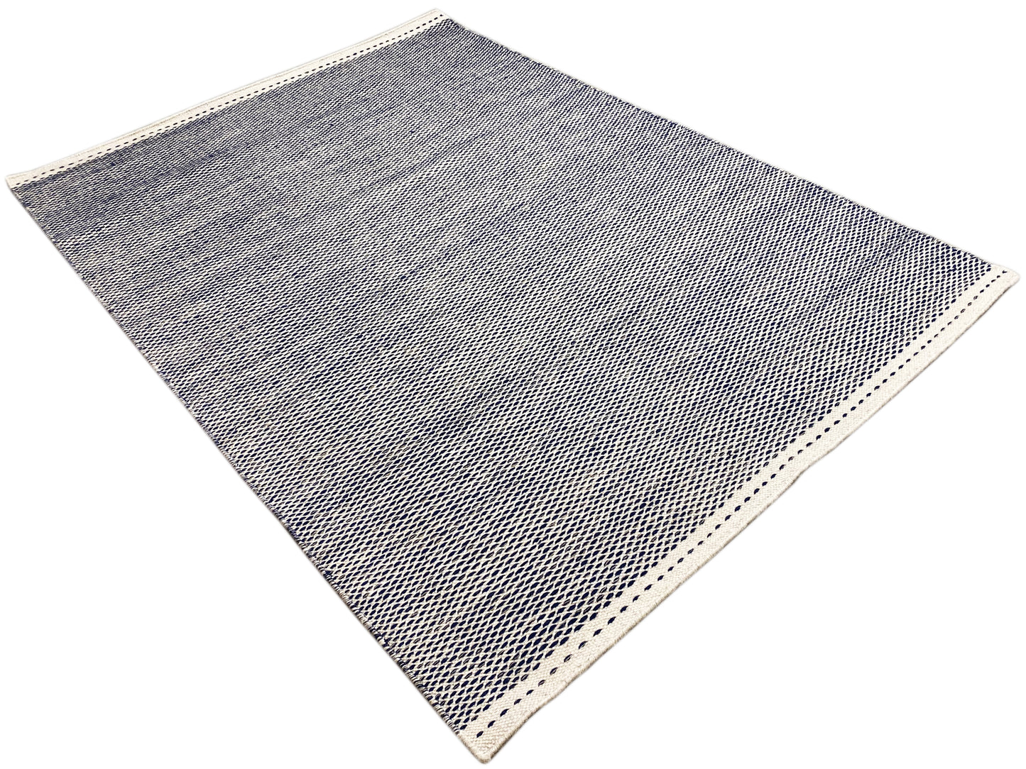 Alfombra Kelim azul marino - 160x230 cm