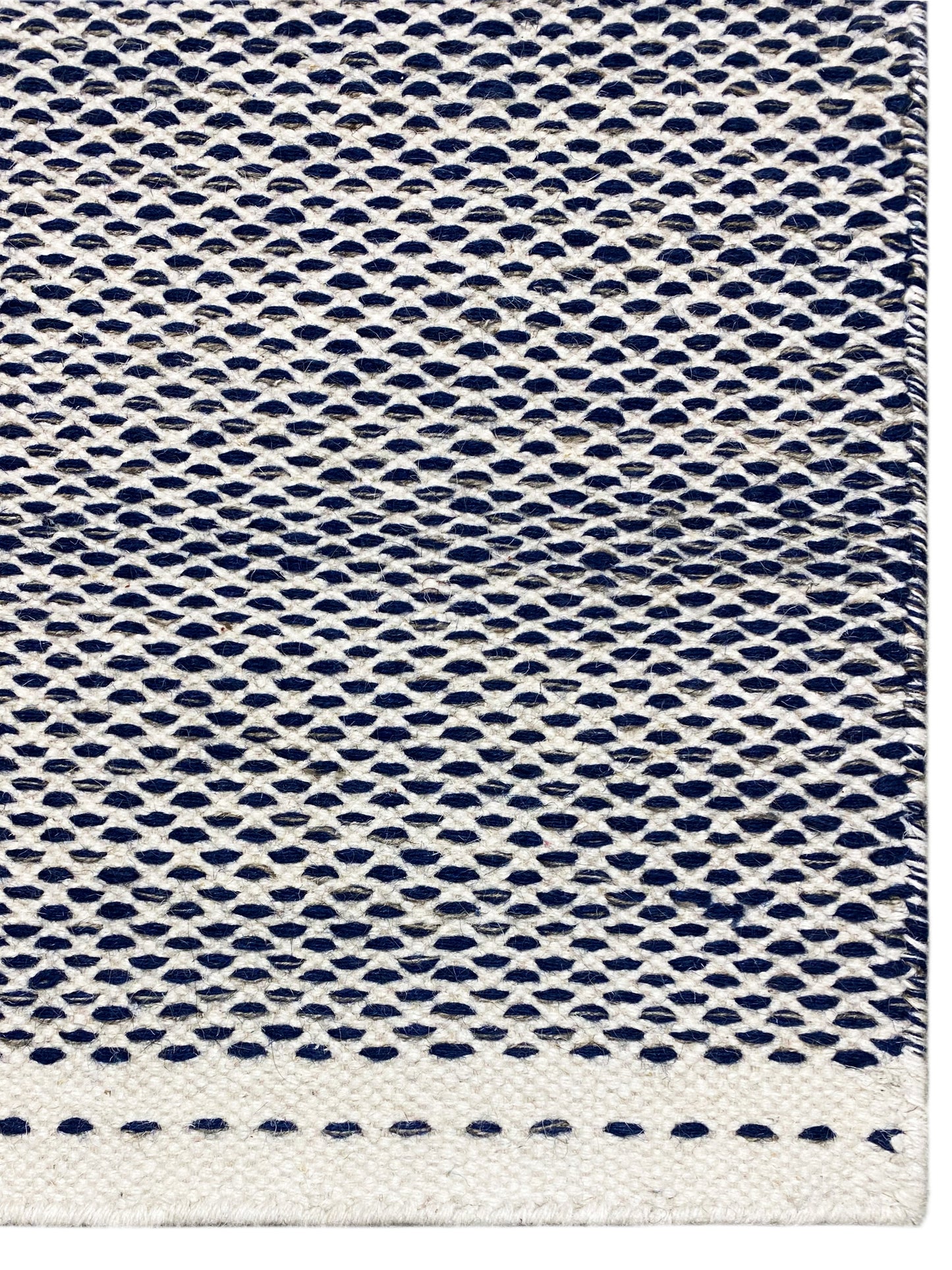 Alfombra Kelim azul marino - 160x230 cm