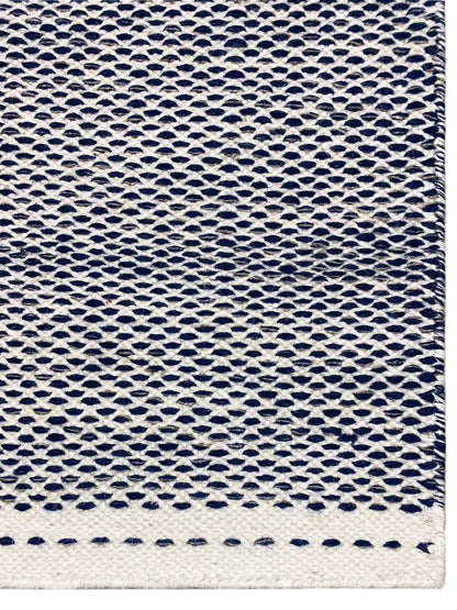 Alfombra Kelim azul marino - 160x230 cm