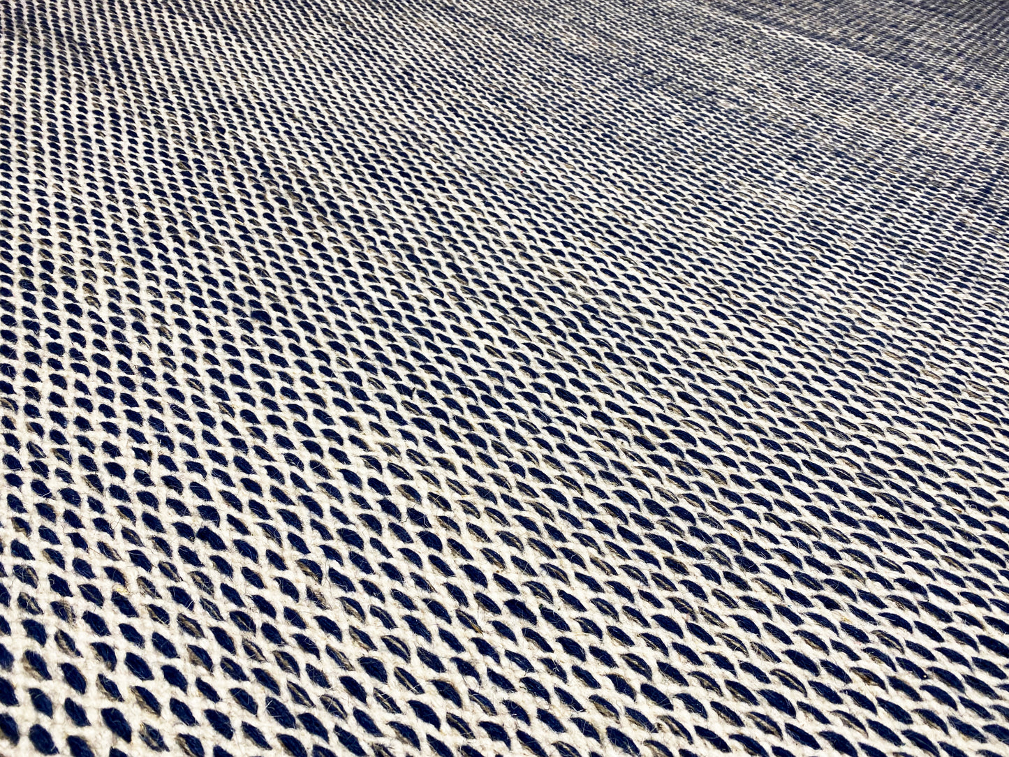 Alfombra Kelim azul marino - 160x230 cm