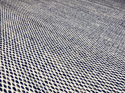 Alfombra Kelim azul marino - 160x230 cm