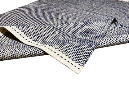 Alfombra Kelim azul marino - 160x230 cm