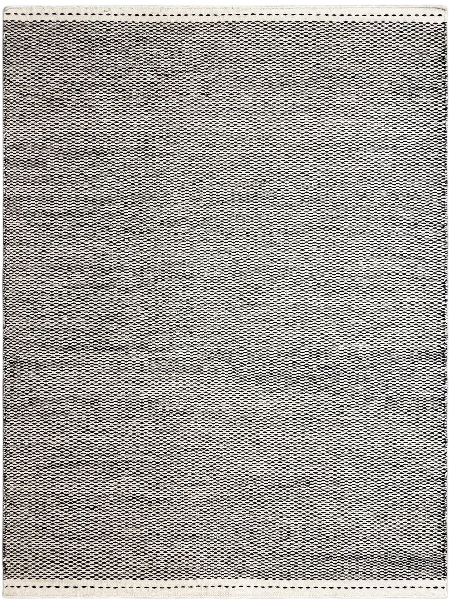 Alfombra Kelim negra - 160x230 cm