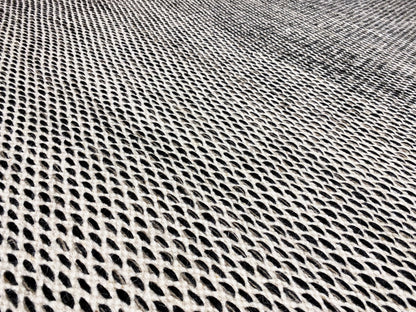 Alfombra Kelim negra - 160x230 cm