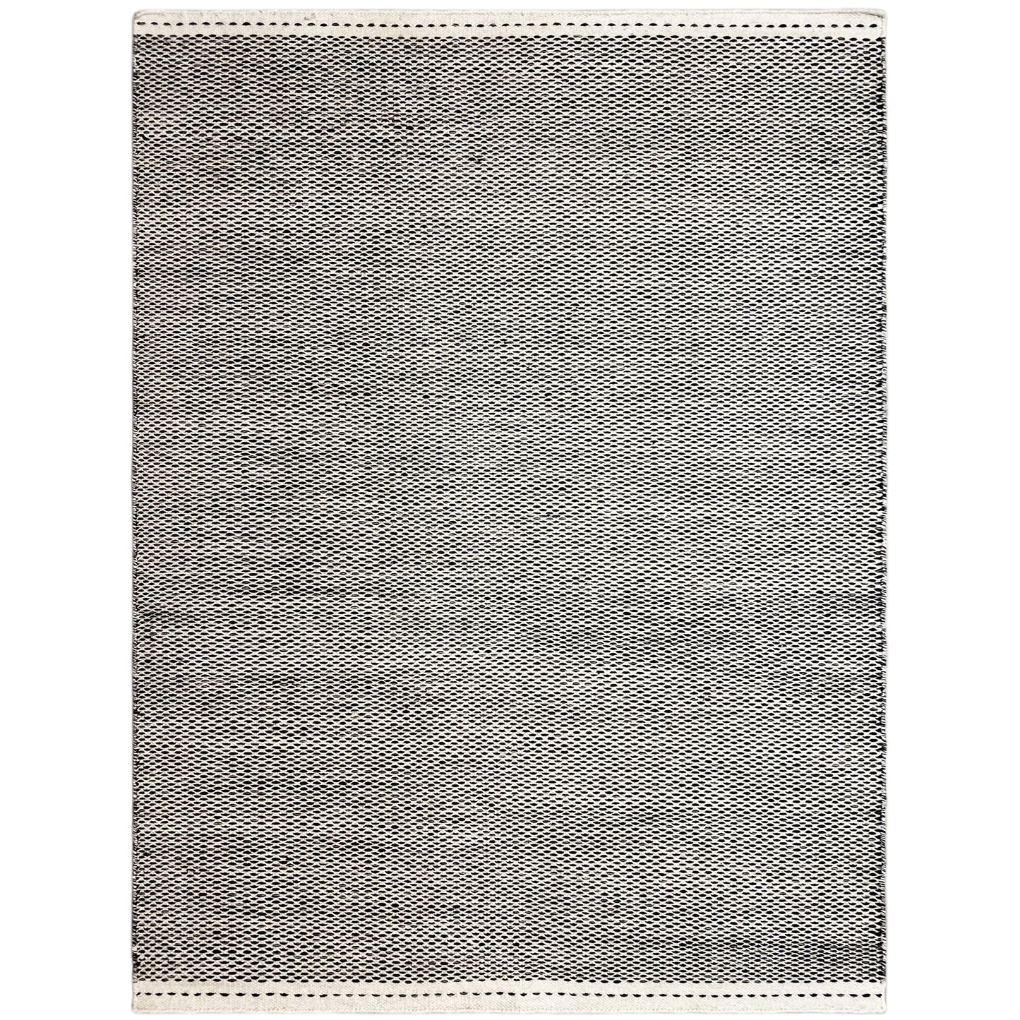 Alfombra Kelim negra - 160x230 cm