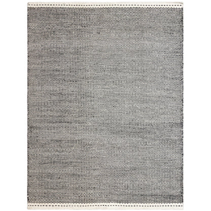 Alfombra Kelim negra - 160x230 cm