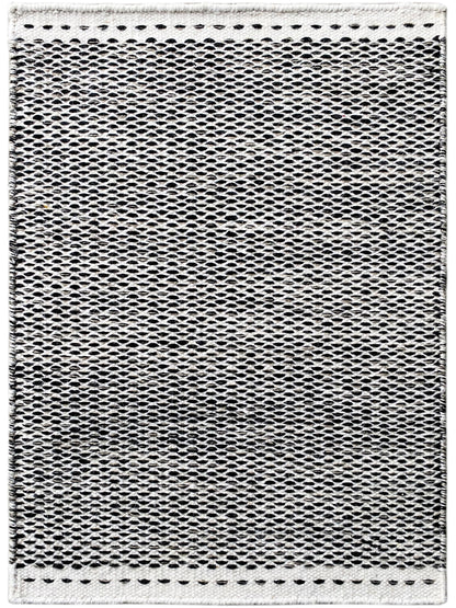 Alfombra Kelim negra - 60x90 cm