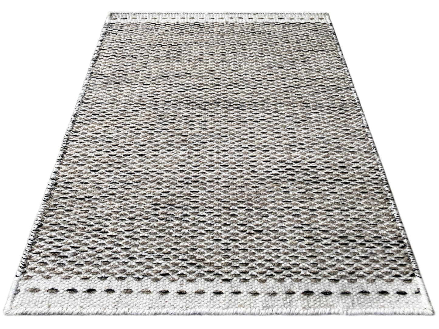Alfombra Kelim Gris - 60x90 cm