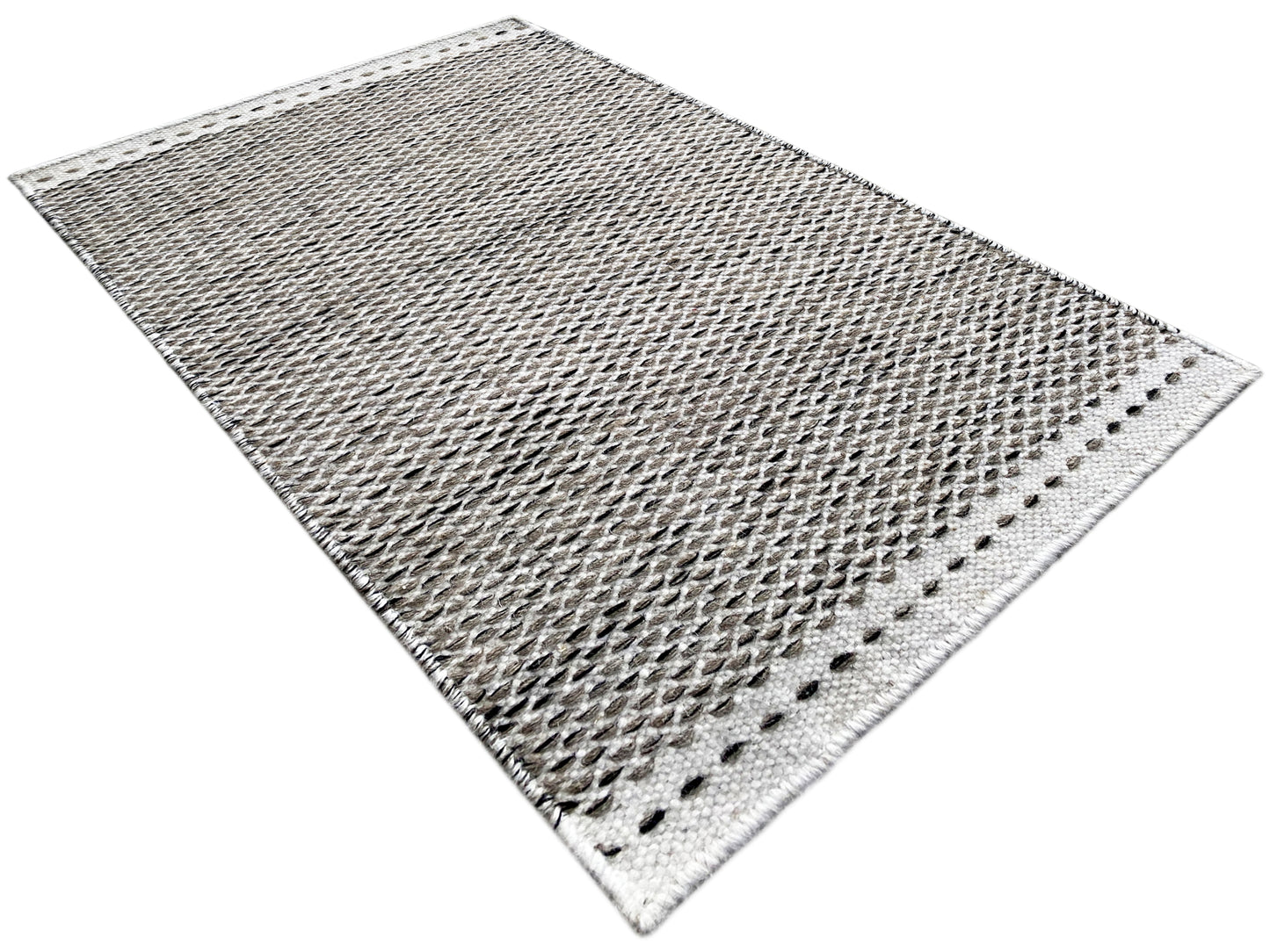 Alfombra Kelim Gris - 60x90 cm