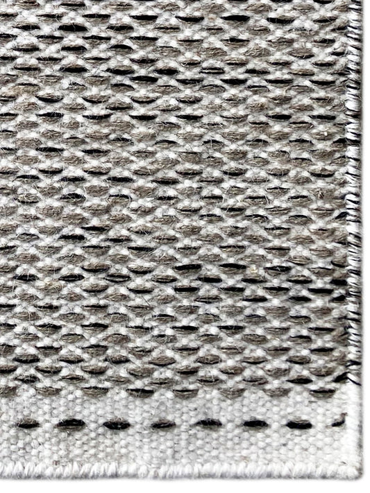 Alfombra Kelim Gris - 60x90 cm