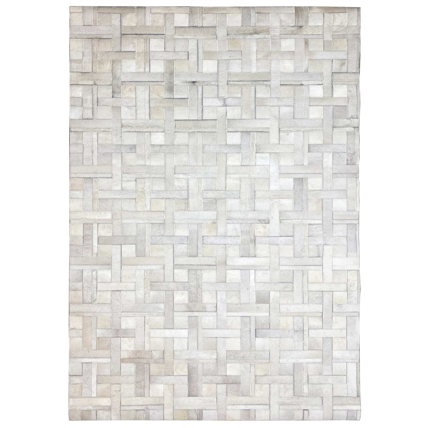 Eleganter gewebter Lederteppich – 250x155 cm - German Carpet Shop