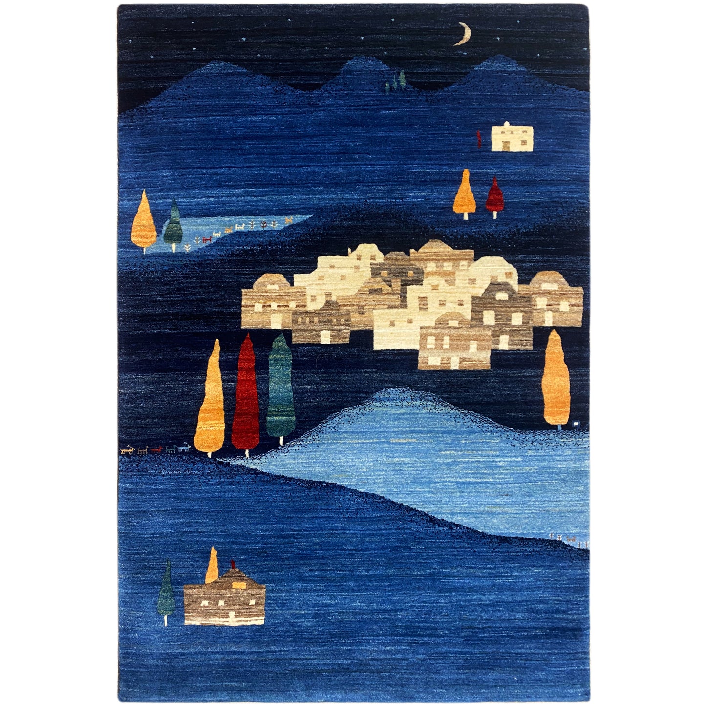 Alfombra gabbeh luri - 185x117 cm