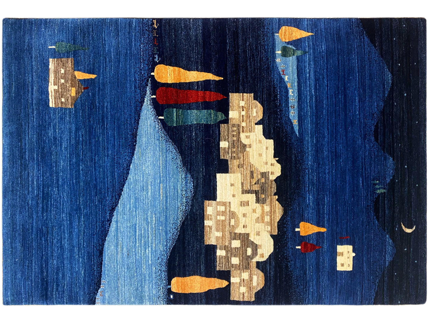 Alfombra gabbeh luri - 185x117 cm
