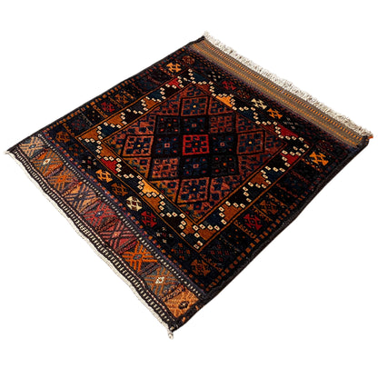 Alfombra Hamedan Poshti - 82x72 cm