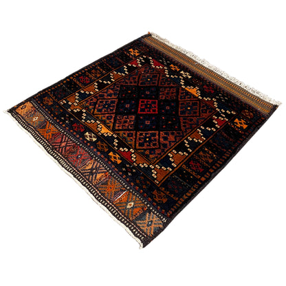Alfombra Hamedan Poshti - 82x72 cm