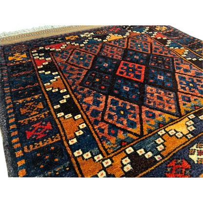 Alfombra Hamedan Poshti - 82x72 cm