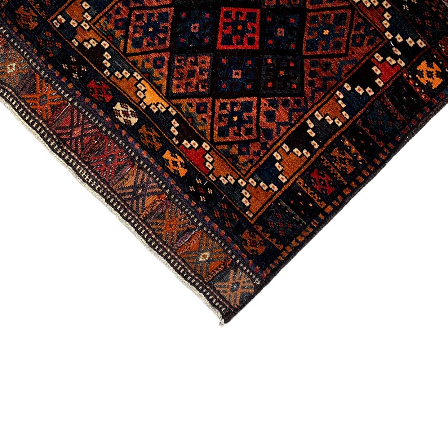 Alfombra Hamedan Poshti - 82x72 cm