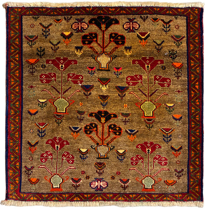 Alfombra Poshti - 63x61 cm