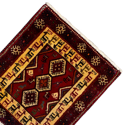 Alfombra Poshti - 66x58 cm