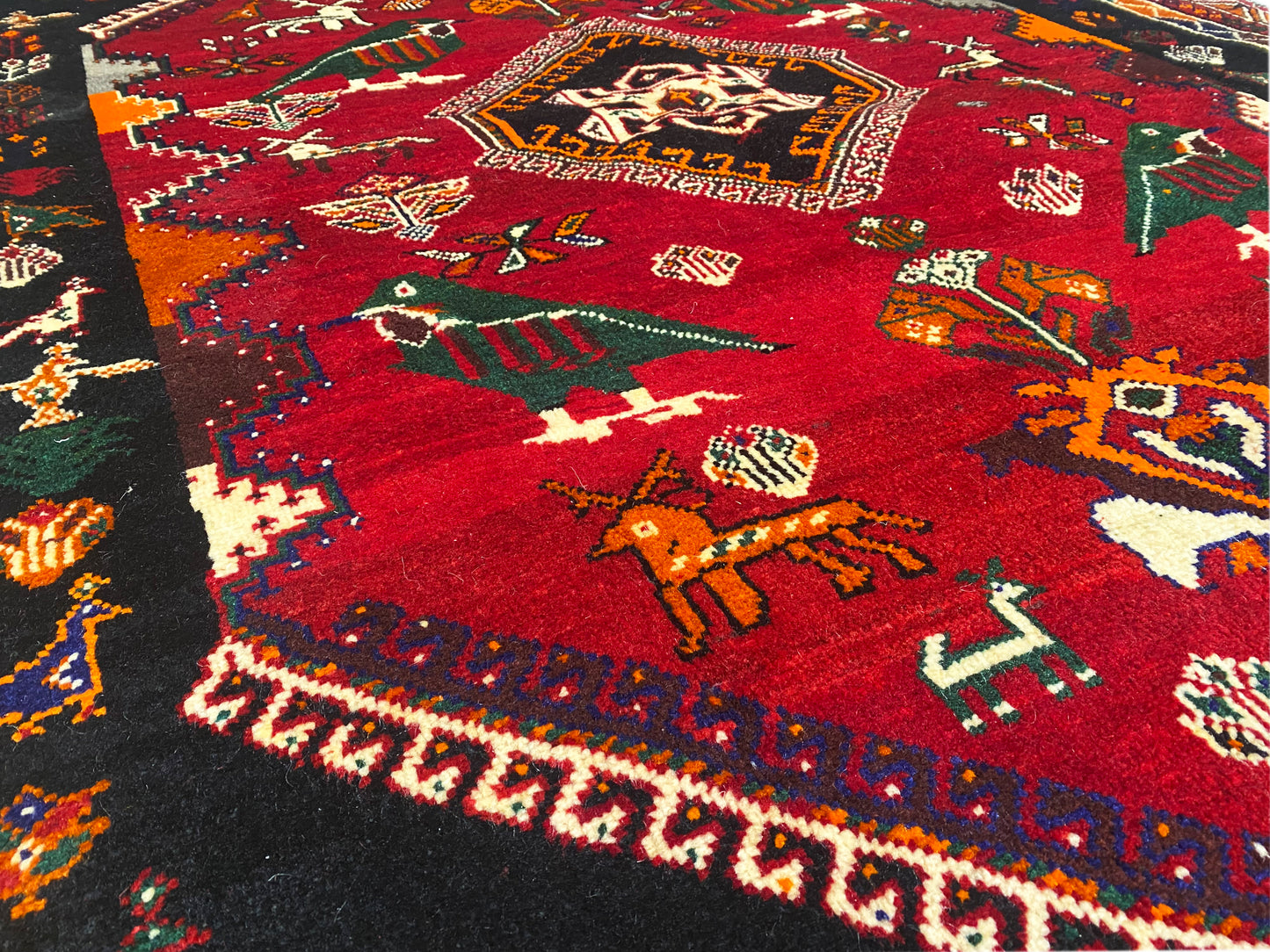 Alfombra Shiraz qashqai - 269x189 cm