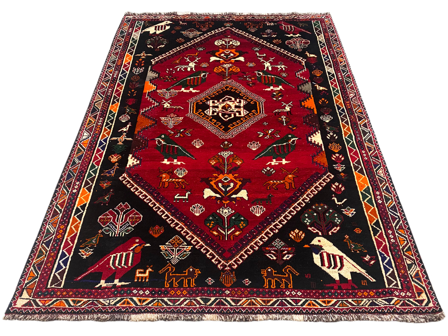 Alfombra Shiraz qashqai - 269x189 cm